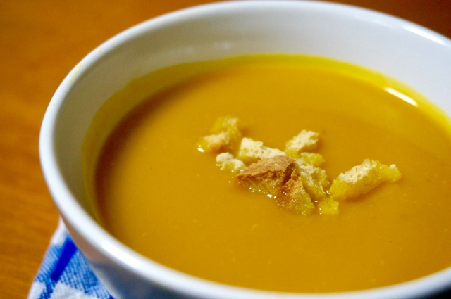 寒い日に暖かいかぼちゃのスープが飲みたくなる理由って？